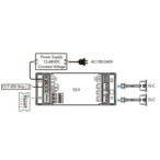 Lazerinis sensorius 5V Reguliuojamas atsumas 0.05-2.5m