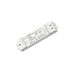 SMART WiFi TUYA vienos spalvos nuolatinės įtampos valdiklis V1-L(WT) su Push-Dim funkcija 12-48V 1x15A
