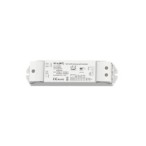 SMART WiFi TUYA vienos spalvos nuolatinės įtampos valdiklis V1-L(WT) su Push-Dim funkcija 12-48V 1x15A