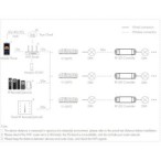 SMART WiFi TUYA vienos spalvos nuolatinės įtampos valdiklis V1-L(WT) su Push-Dim funkcija 12-48V 1x15A