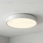 Baltas lubinis LED šviestuvas SUN60 CCT + pritemdomas 50W D:60CM valdomas pulteliu