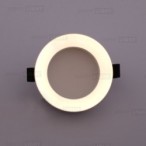 Įmontuojamas lubinis LED šviestuvas DONUT 9W 3000K 720lm Baltas IP20