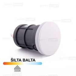 Įmontuojamas LED šviestuvas OREO 2W 3000K 140lm Baltas IP20