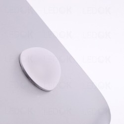 Įmontuojamas LED šviestuvas STONE MATT 1W šilta balta (2700K)