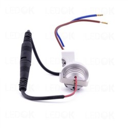 Įmontuojamas LED šviestuvas STONE MATT 1W šilta balta (2700K)