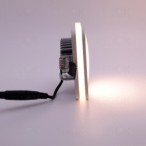 Įmontuojamas LED šviestuvas 5W šilta balta LAYER (2700K) Keturkampis