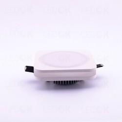 Įmontuojamas LED šviestuvas 5W šilta balta LAYER (2700K) Keturkampis