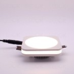 Įmontuojamas LED šviestuvas 5W šilta balta LAYER (2700K) Keturkampis
