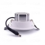 Įmontuojamas LED pakreipiamas šviestuvas 3W ultra šilta balta (2500K)