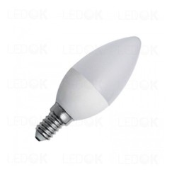 LED lemputė E14 (220V) 6W šilta balta (2800K)