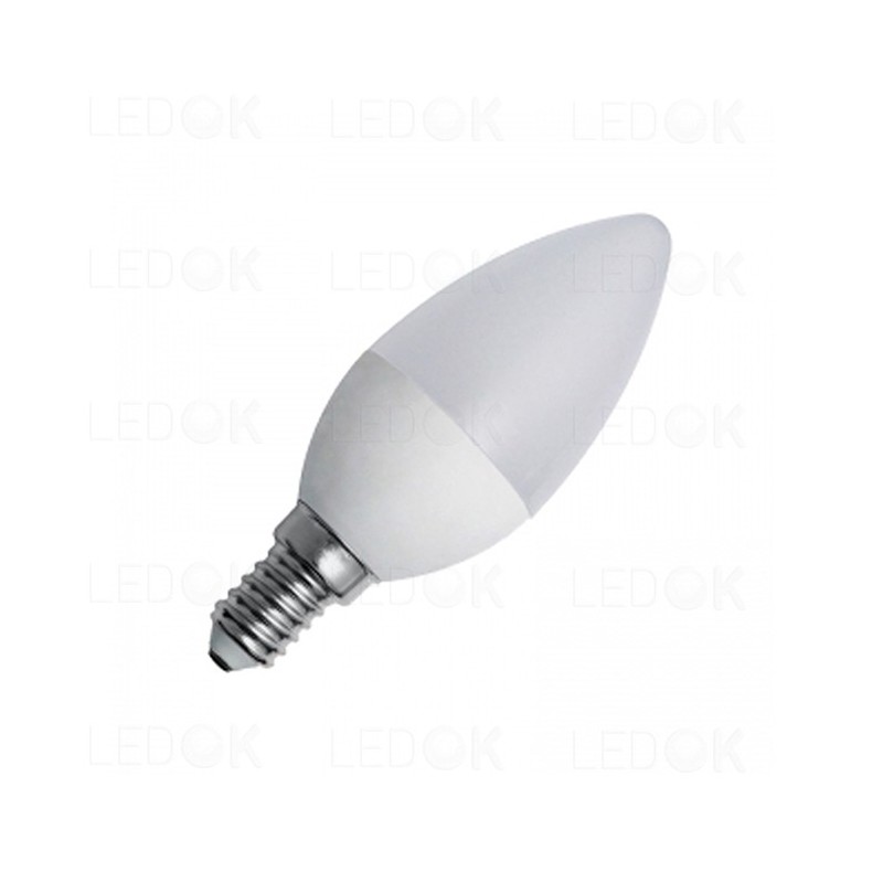 LED lemputė E14 (220V) 6W šilta balta (2800K)