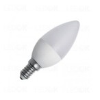 LED lemputė E14 (220V) 6W šilta balta (2800K)