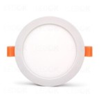 Įmontuojama LED panelė SLIM 18W šilta balta (3000K) apvali