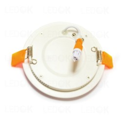 Įmontuojama LED panelė SLIM 18W šilta balta (3000K) apvali