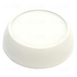 Paviršinio montavimo LED panelė 24W šilta balta (3000K) apvali