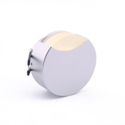 Įmontuojamas LED šviestuvas SATIN 1W šilta balta (3300K) apvalus
