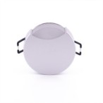 Įmontuojamas LED šviestuvas SATIN 1W šilta balta (3300K) apvalus