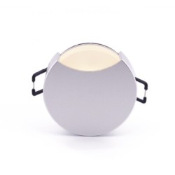 Įmontuojamas LED šviestuvas SATIN 1W šilta balta (3300K) apvalus