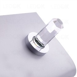 Įmontuojamas LED šviestuvas CLEAR 1W šilta balta (3300K)