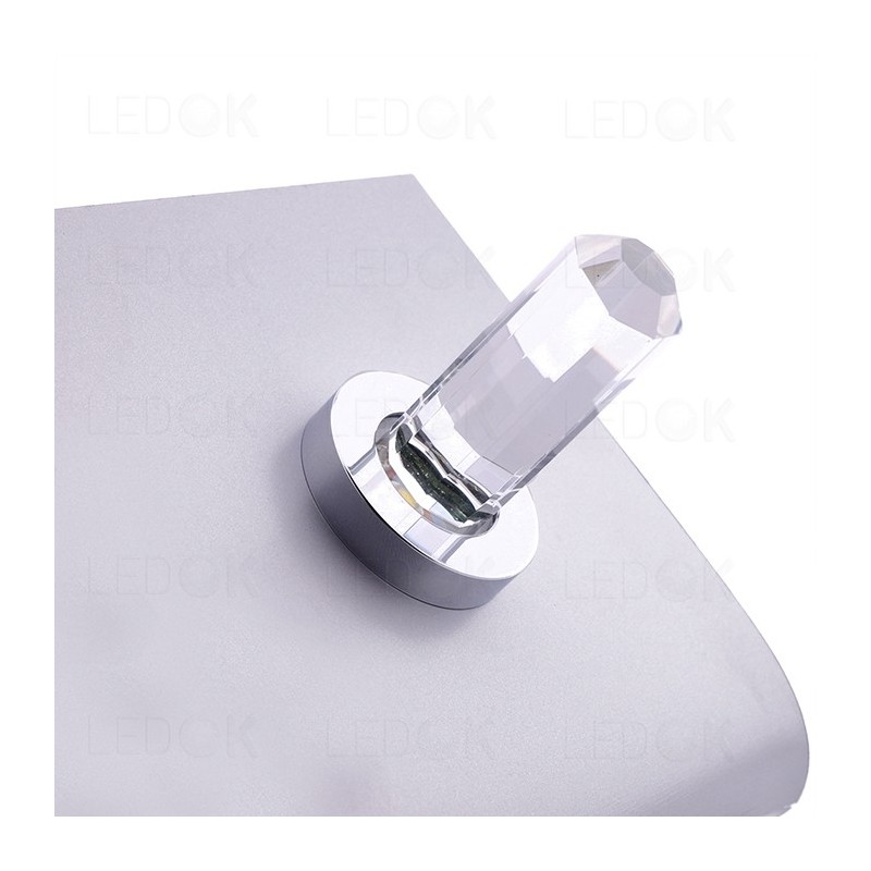 Įmontuojamas LED šviestuvas CLEAR 1W šilta balta (3300K)