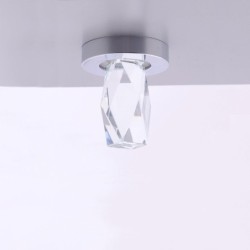 Įmontuojamas LED šviestuvas DIAMOND 1W šilta balta (3300K)
