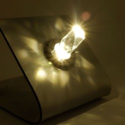 Įmontuojamas LED šviestuvas DIAMOND 1W šilta balta (3300K)