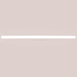Sieninis LED šviestuvas LINE-MATT 24W šilta balta (3000K) Balta