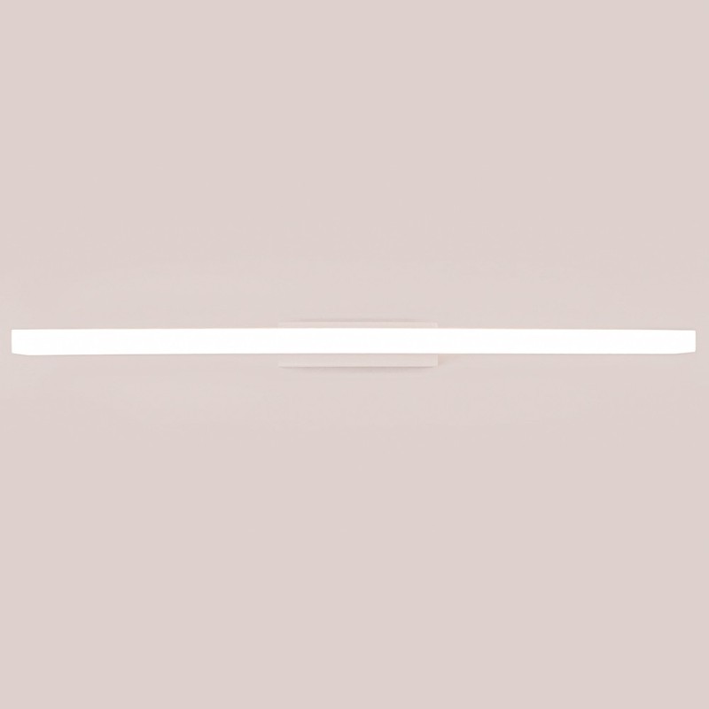 Sieninis LED šviestuvas LINE-MATT 24W šilta balta (3000K) Balta
