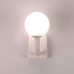 Sieninis  LED šviestuvas BOO 2W šilta balta (2700K) Balta/Balta