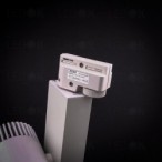 1 fazės LED prožektorius į bėgelį 9W šilta balta (3000K) Balta