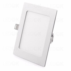Įmontuojama LED panelė 3W šilta balta (3000K) keturkampė
