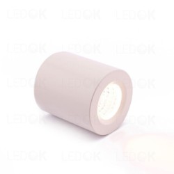 Paviršinio montavimo LED šviestuvas 3W šilta balta (3300K) Balta