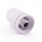 Paviršinio montavimo LED šviestuvas 10W šilta balta (3300K) Balta
