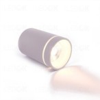 Paviršinio montavimo LED šviestuvas 10W šilta balta (3300K) Balta