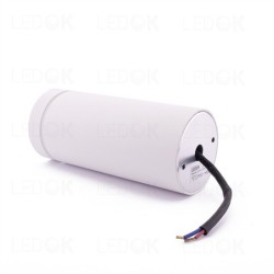 Paviršinio montavimo LED šviestuvas 15W šilta balta (3300K) Balta