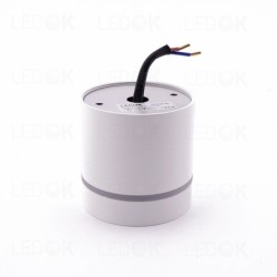 Paviršinio montavimo LED šviestuvas 5W šilta balta (3300K) Balta