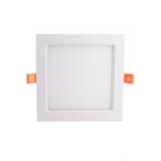 Įmontuojama LED panelė SLIM 12W šilta balta (3000K) Balta