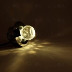 Įmontuojamas LED šviestuvas CORE 1W šilta balta (3000K) Chromo