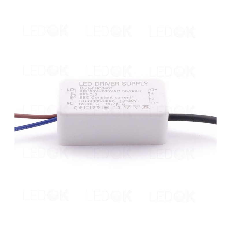 4-7W impulsinis srovės šaltinis (AC220V) DC12-30V 300mA