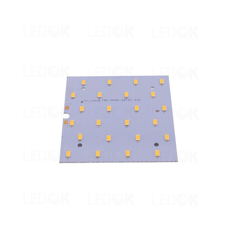 LED šaltinis PCB SMD 12W šilta balta (3000K) keturkampis