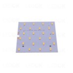 LED šaltinis PCB SMD 12W šilta balta (3000K) keturkampis