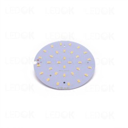 LED šaltinis PCB SMD 16W šilta balta (3000K) apvalus