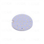 LED šaltinis PCB SMD 16W šilta balta (3000K) apvalus