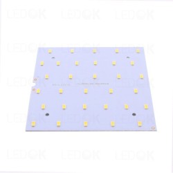 LED šaltinis PCB SMD 16W šilta balta (3000K) keturkampis
