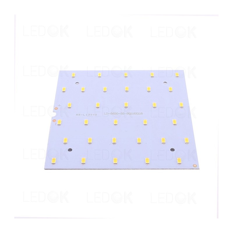 LED šaltinis PCB SMD 16W šilta balta (3000K) keturkampis
