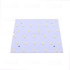 LED šaltinis PCB SMD 16W šilta balta (3000K) keturkampis