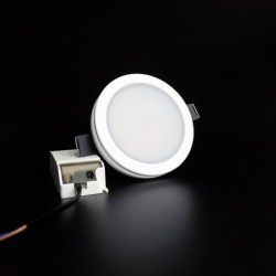 Įmontuojamas LED šviestuvas LAYER ROUND 9W šilta balta (3000K)