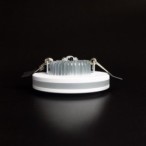 Įmontuojamas LED šviestuvas LAYER ROUND 9W šilta balta (3000K)