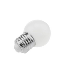 LED lemputė E27 1W 3000K (Šilta balta) 80Lm P45 Matinė