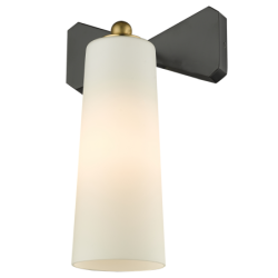 Sieninis šviestuvas BOW W01169BK 1xE27